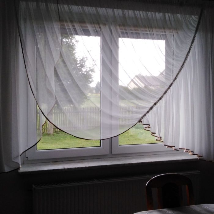 Firana na karnisz 2,50/ dł. 1,50