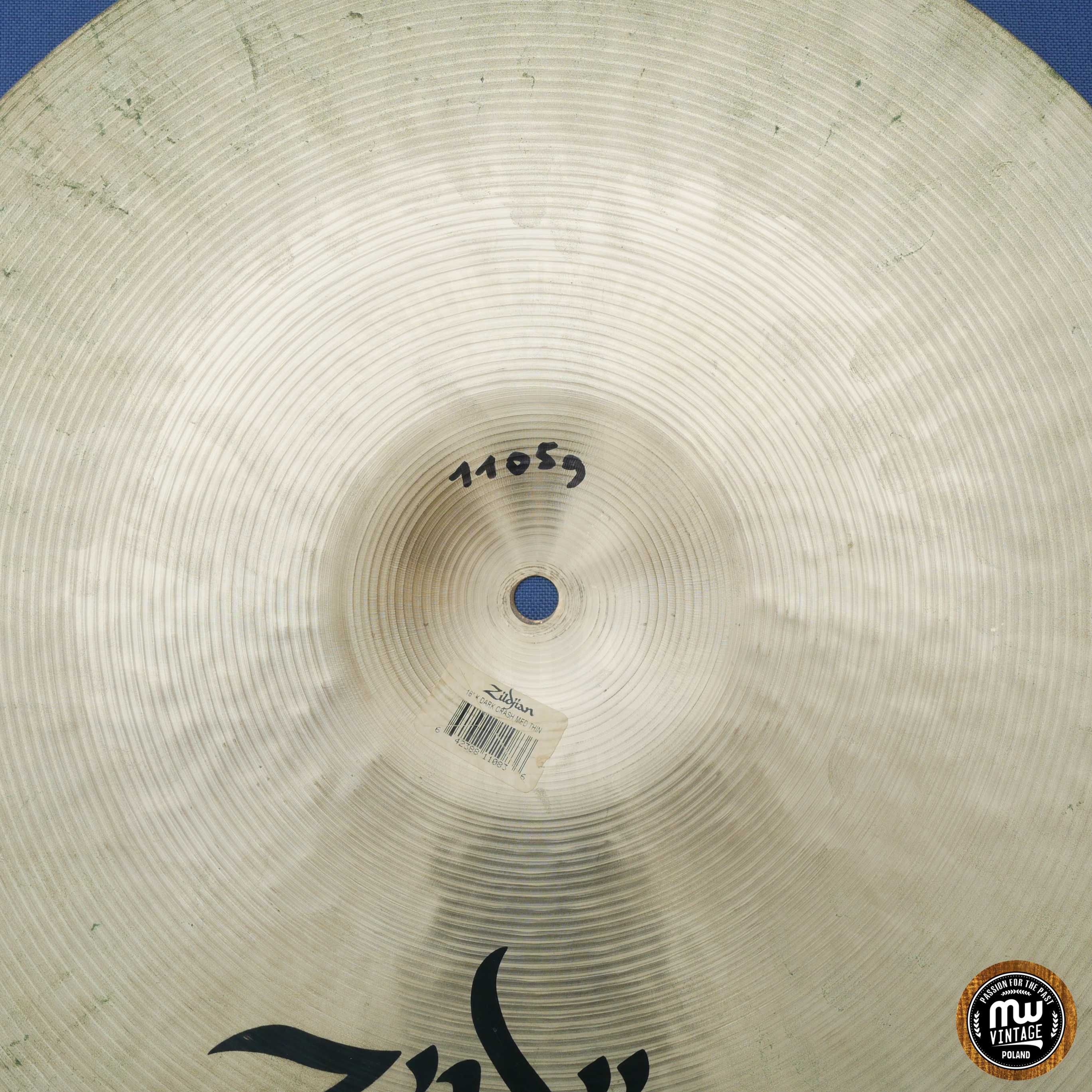 Zildjian - talerz K Dark Crash Medium Thin 16” 90s  ‼️