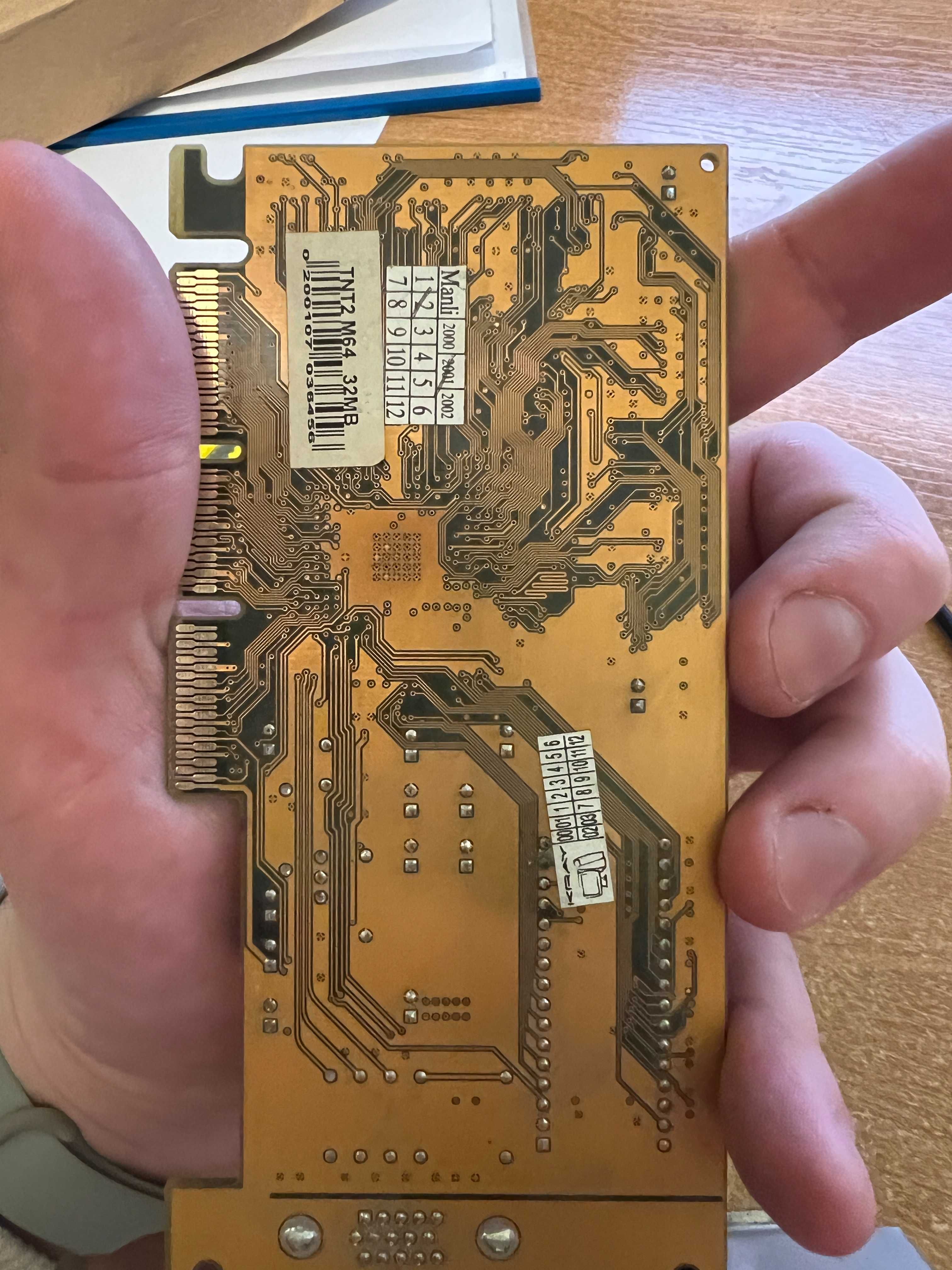 Видеокарта NVIDIA Riva TNT 2 M64 vga для фильмов, ком программ