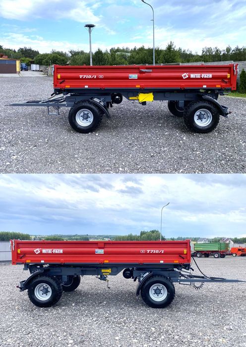 Przyczepa METAL-FACH T710/1 6 ton 2020 rok NOWA NIE UŻYWANA pronar
