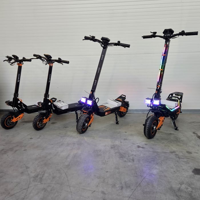 Hulajnoga elektryczna wyczynowa terenowa jak kukiryn