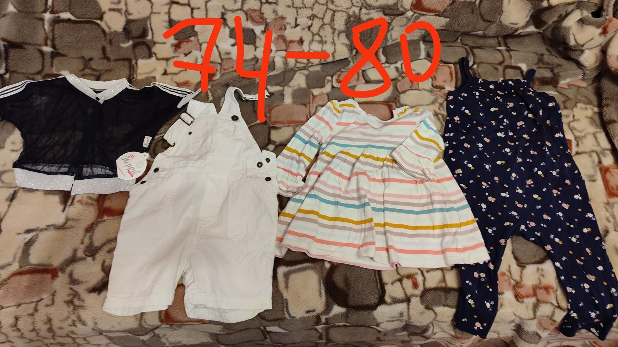 Продам речі для дівчинки 74-86