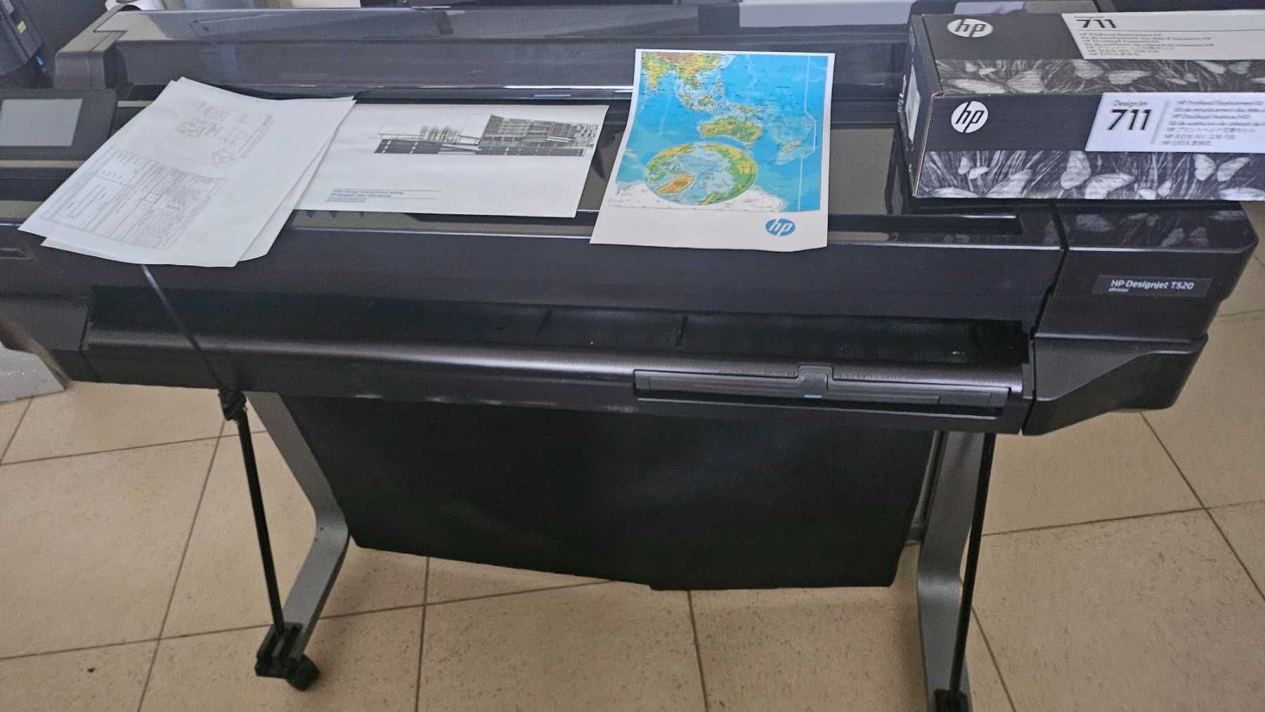 Плотер HP DesignJet T520  36"   з  Wi-Fi   б/в