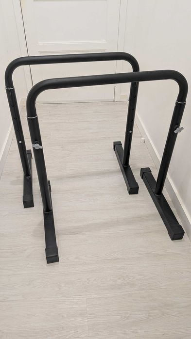 Barras de Fundos Ajustáveis e Compactas Musculação TS 100 DIPS (NOVAS)