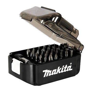 Zestaw bitów Makita E-00016, 31 elementów, z uchwytem