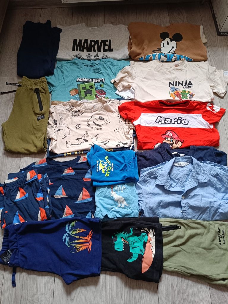 Zestaw ciuchów dla chłopca 134/140 H&M