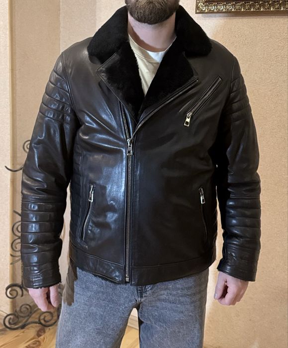 Дублянка натуральна чоловіча тепла