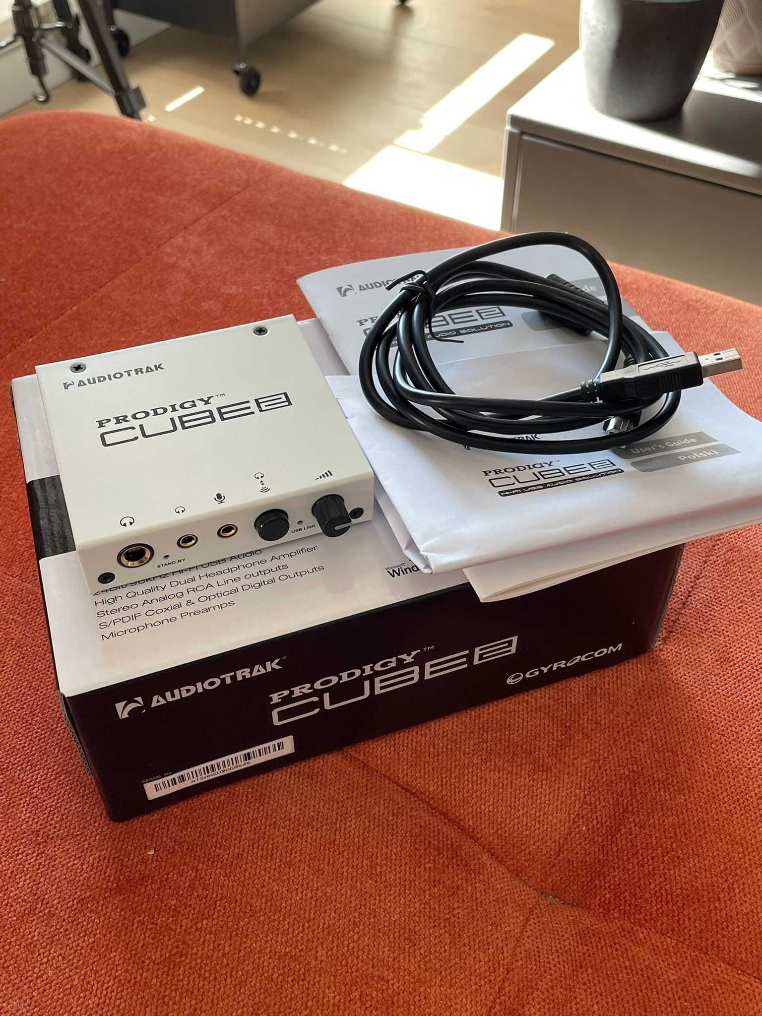 DAC Audiotrak Prodigy Cube 2 / karta dźwiękowa, wzmacniacz słuchawkowy