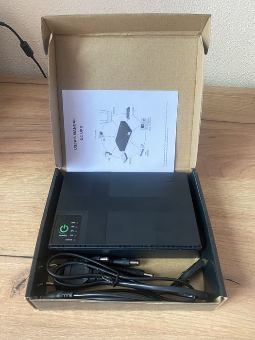 ДЖБ УПС безперебійник павербанк для роутера 12000 mAh, 5V/9V/12V