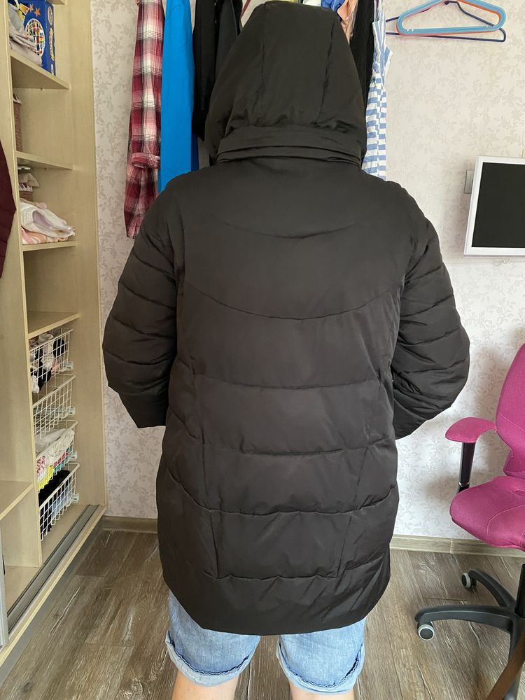 Зимова подовжена куртка