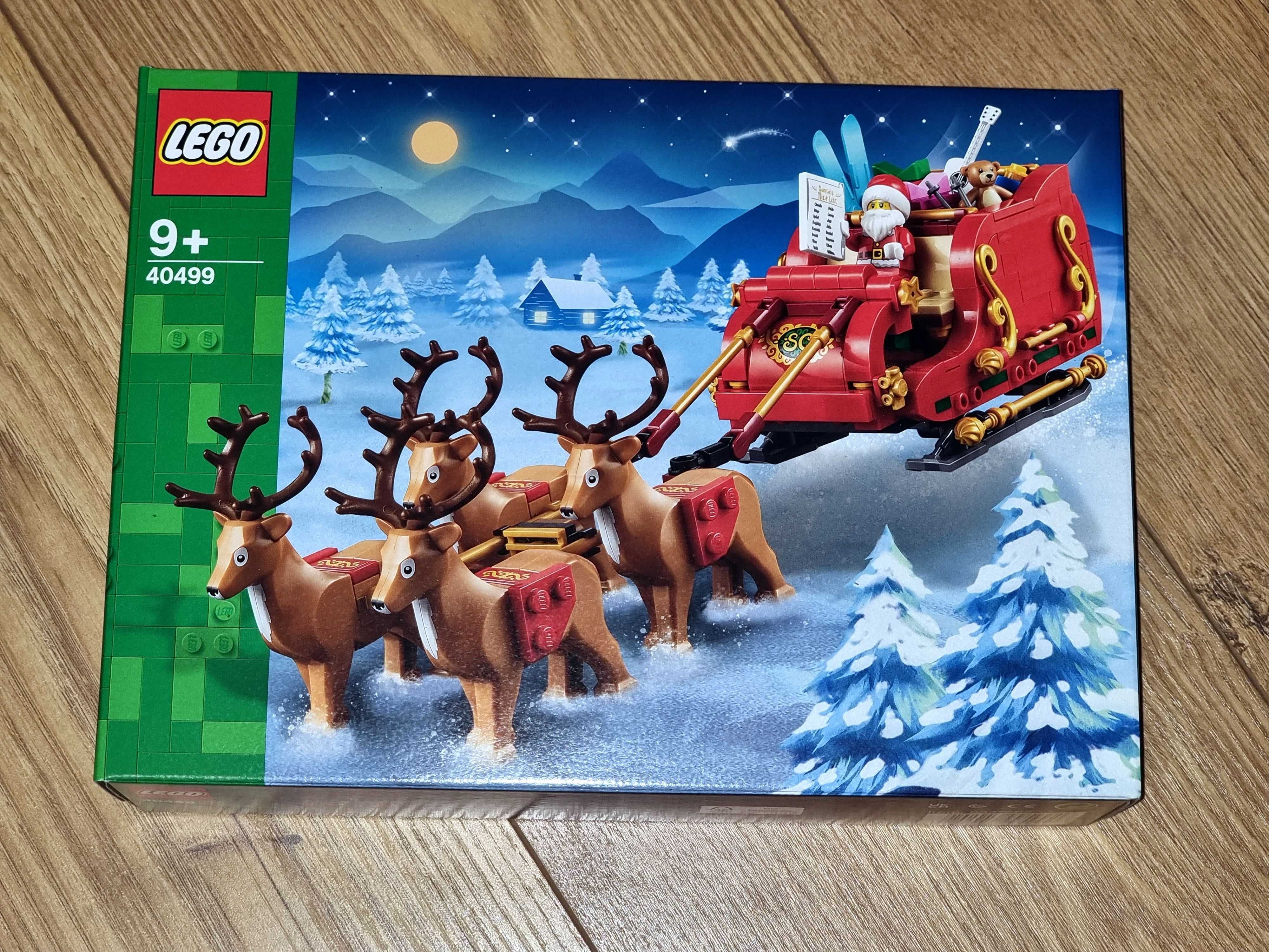 Nowe LEGO 40499 - Sanie Świętego Mikołaja