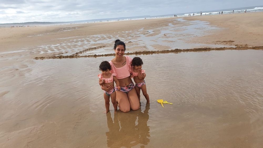 Biquíni/fato banho menina tam.12/18meses