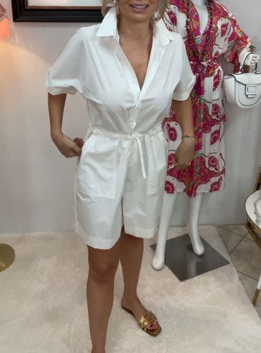 Kombinezon biały włoski