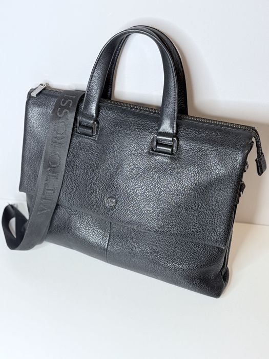Чоловіча шкіряна сумка портфель під ноутбук Vitto Rossi