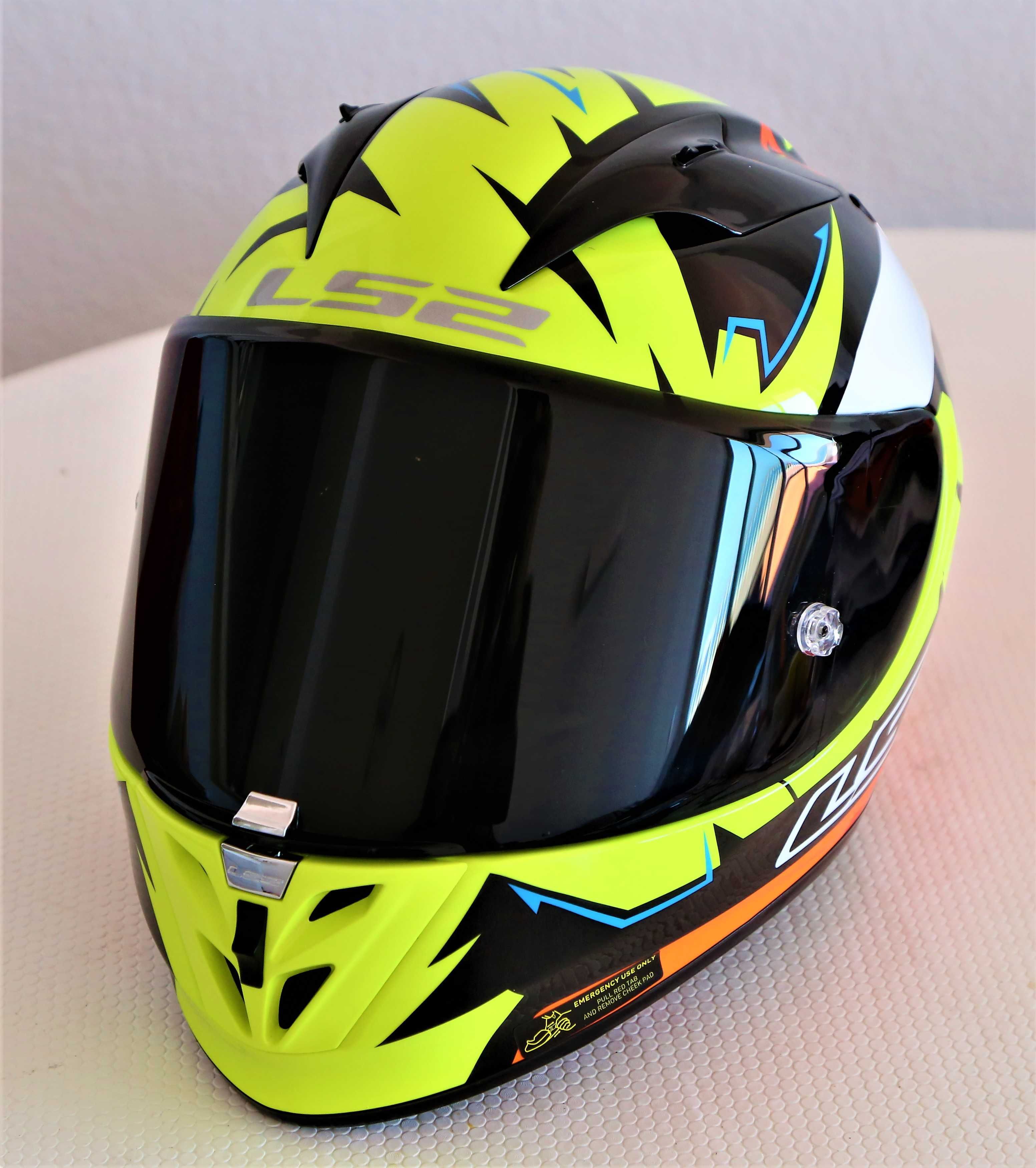 Capacete NOVO Ls2 Arrow R Viñales Carbon (52% Desconto) Tam XXS
