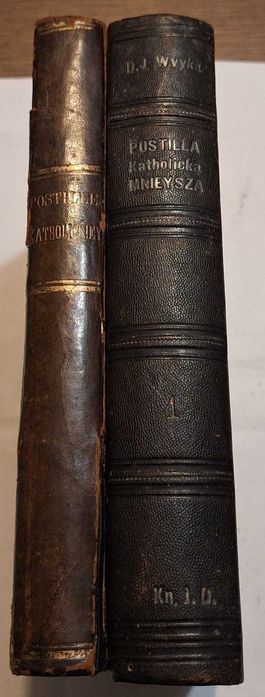 Postylla mniejsza Wujek 1870 - fragmenty z Biblia Wujka