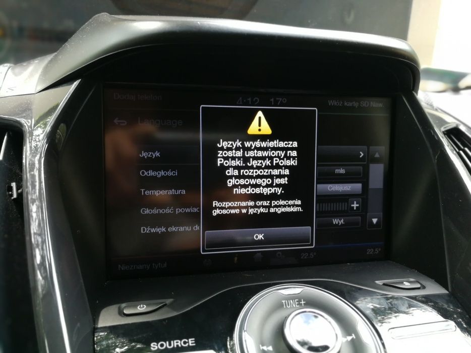 Polskie menu Ford Sync2 Sync3 nawigacja kodowanie USA EU dojazd!!!