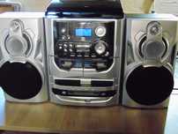 Duża wieża Dual MP301 Gramofon Kaseta CD MP3 RDS USB SD
