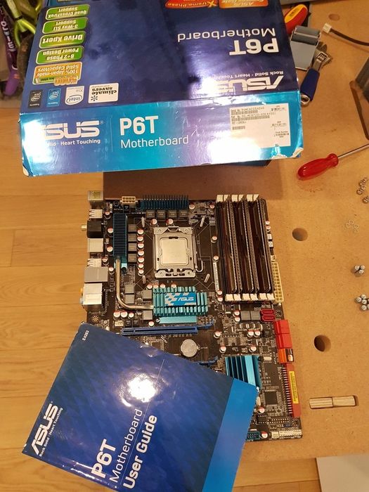 Zestaw Asus P6T + Intel i7-920 (3,33GHz) + 6GB RAM + chłodzenie Fortis