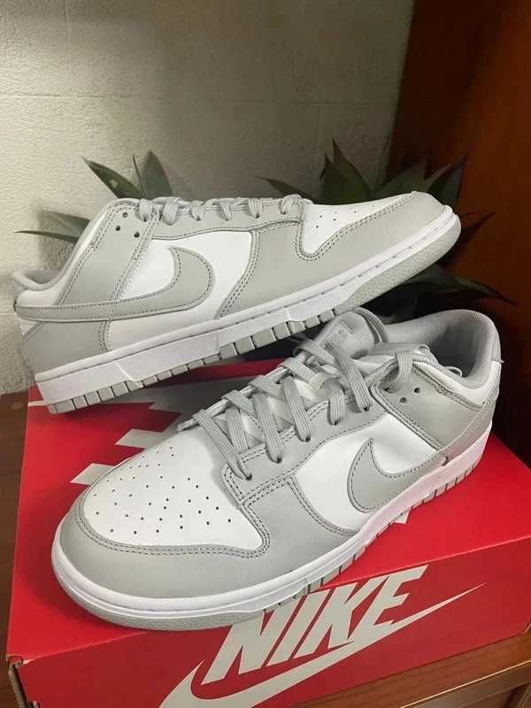 oryginale Nike Dunk Low Grey Fog 38