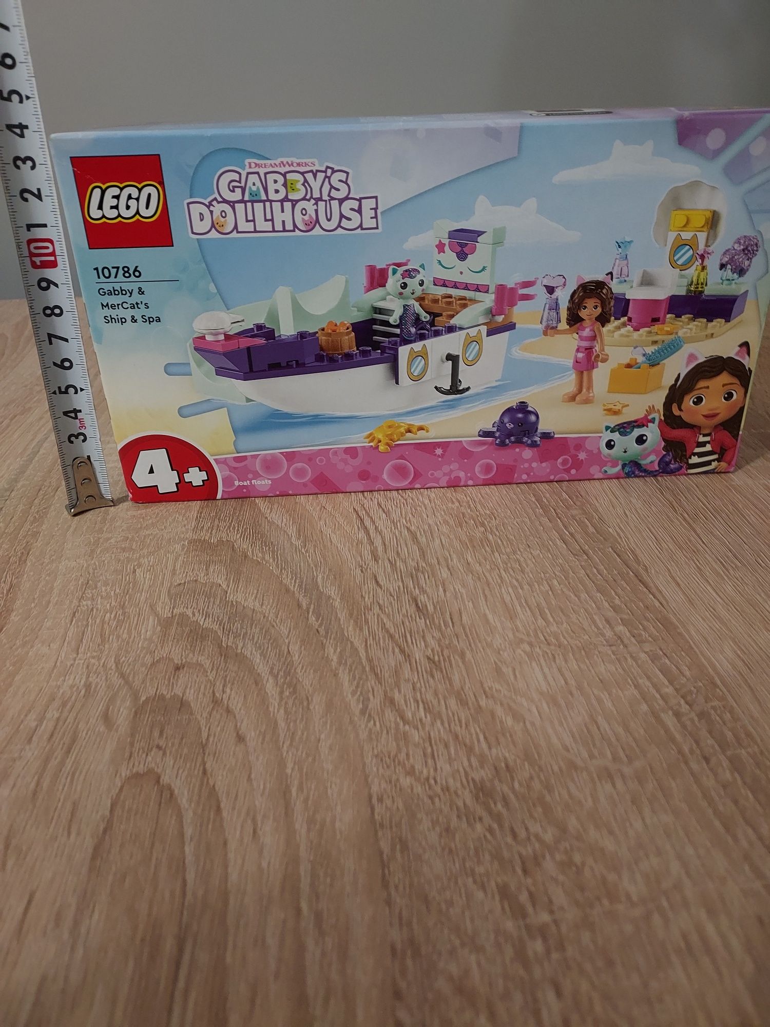 Nowe lego 10786 Statek i spa Gabi i Syrenkotki