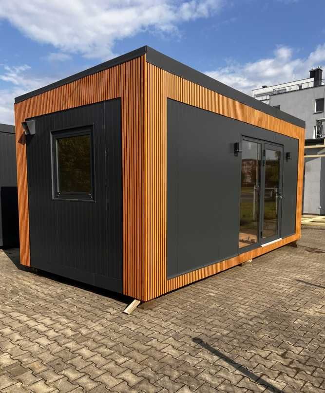 PAWILON BIUROWY 6x3m - możliwy leasing / handlowy / kontener / biuro