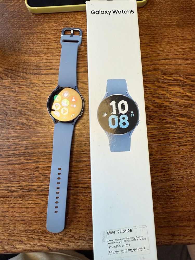 Продам смарт часы Samsung Galaxy Watch5 44 mm LTE