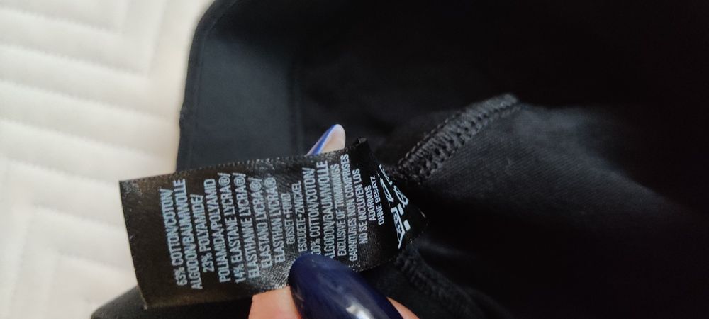 Majtki modelujące z wysokim stanem z bawełny wyszczuplające