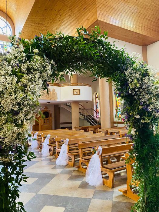 brama dekoracyjna - wesele, komunia