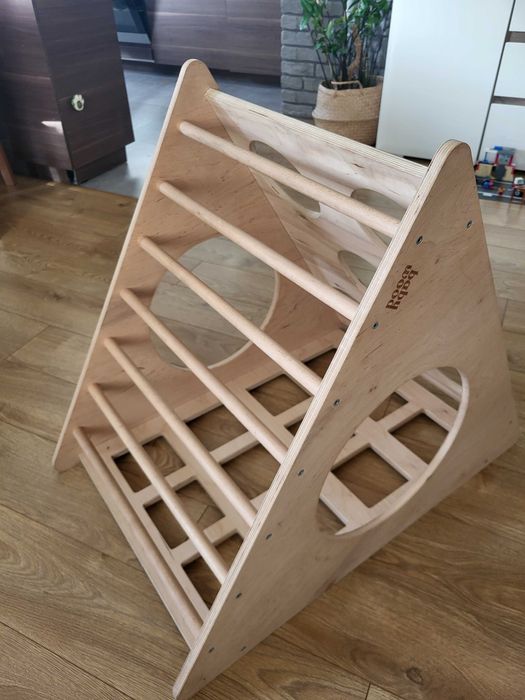 BabyWood Trójkąt wspinaczkowy + zjeżdżalnia