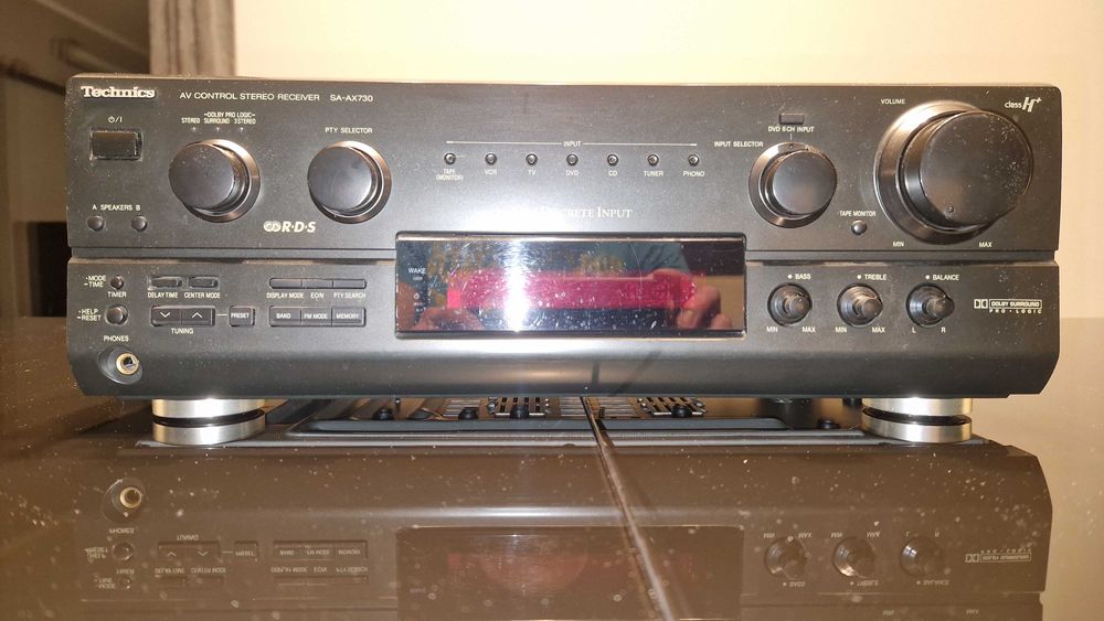 Amplituner Technics SA-AX730 możliwość dźwięku Dolby Digital i DTS 5.1