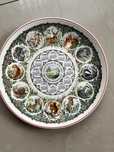 Talerz porcelanowy Kalendarz zwierzęta Wedgwood British Mammals 1997