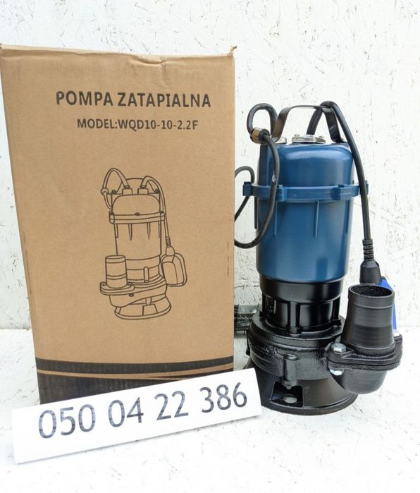 Фекальний насос 2.2 кВт Pompa Zatapialna