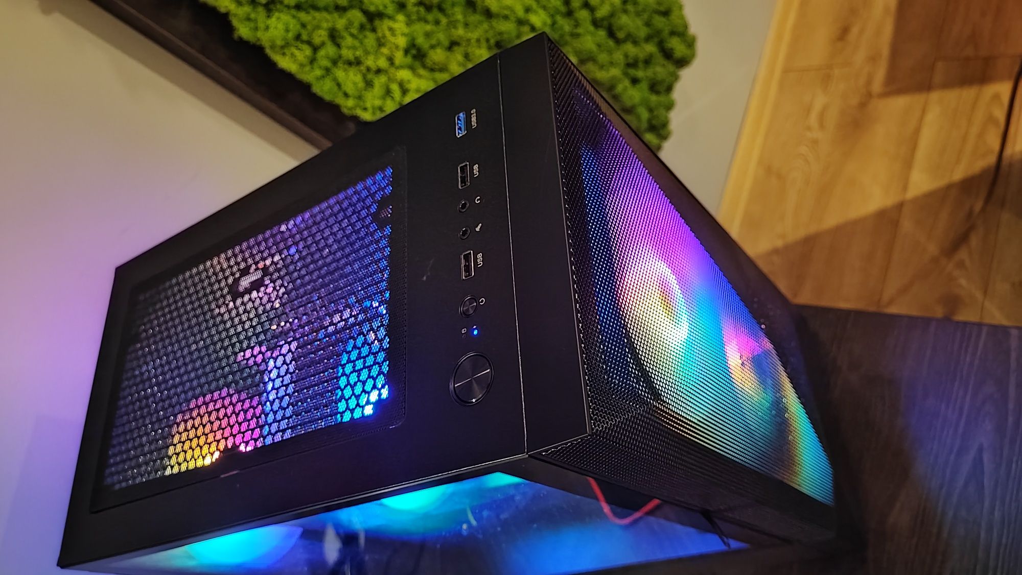 Komputer gamingowy RTX 4060 Ti / Ryzen 5 5500 / 16GB RAM / SSD NVMe