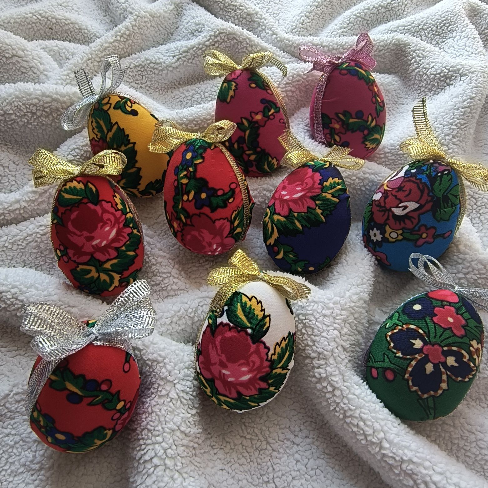 Jajko jajo pisanka wielkanocna góralska krakowska folk 6 cm