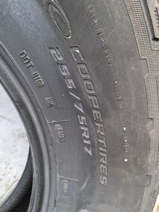 4szt COOPER Discoverer AT3 4S 255/75/17 115T 7-8mm Całoroczne Terenowe
