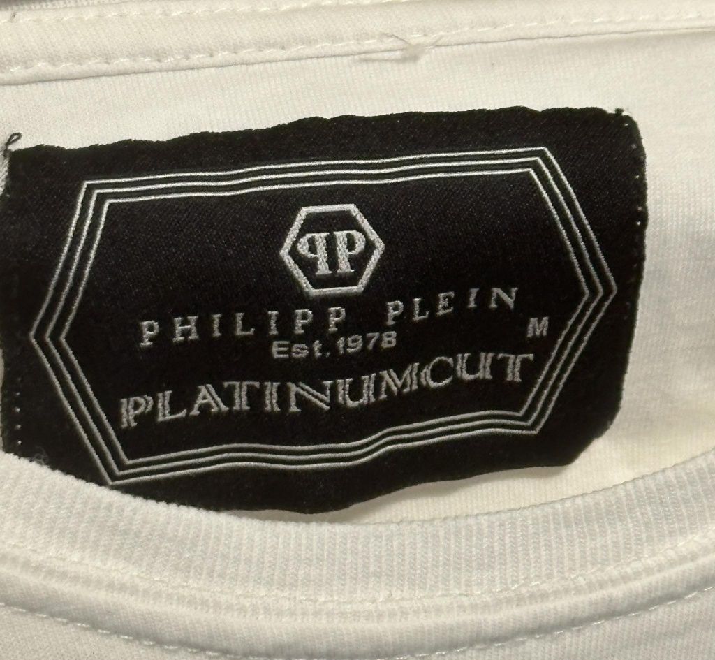 Koszulka męska Philipp Plein r M biała