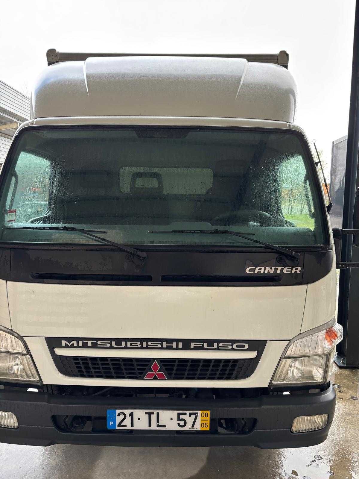 Vendo Mitsubishi Canter com contentor e plataforma - 2008