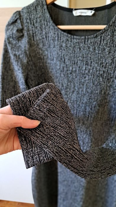 Reserved elegancka błyszcząca sukienka L też M S święta sylwester