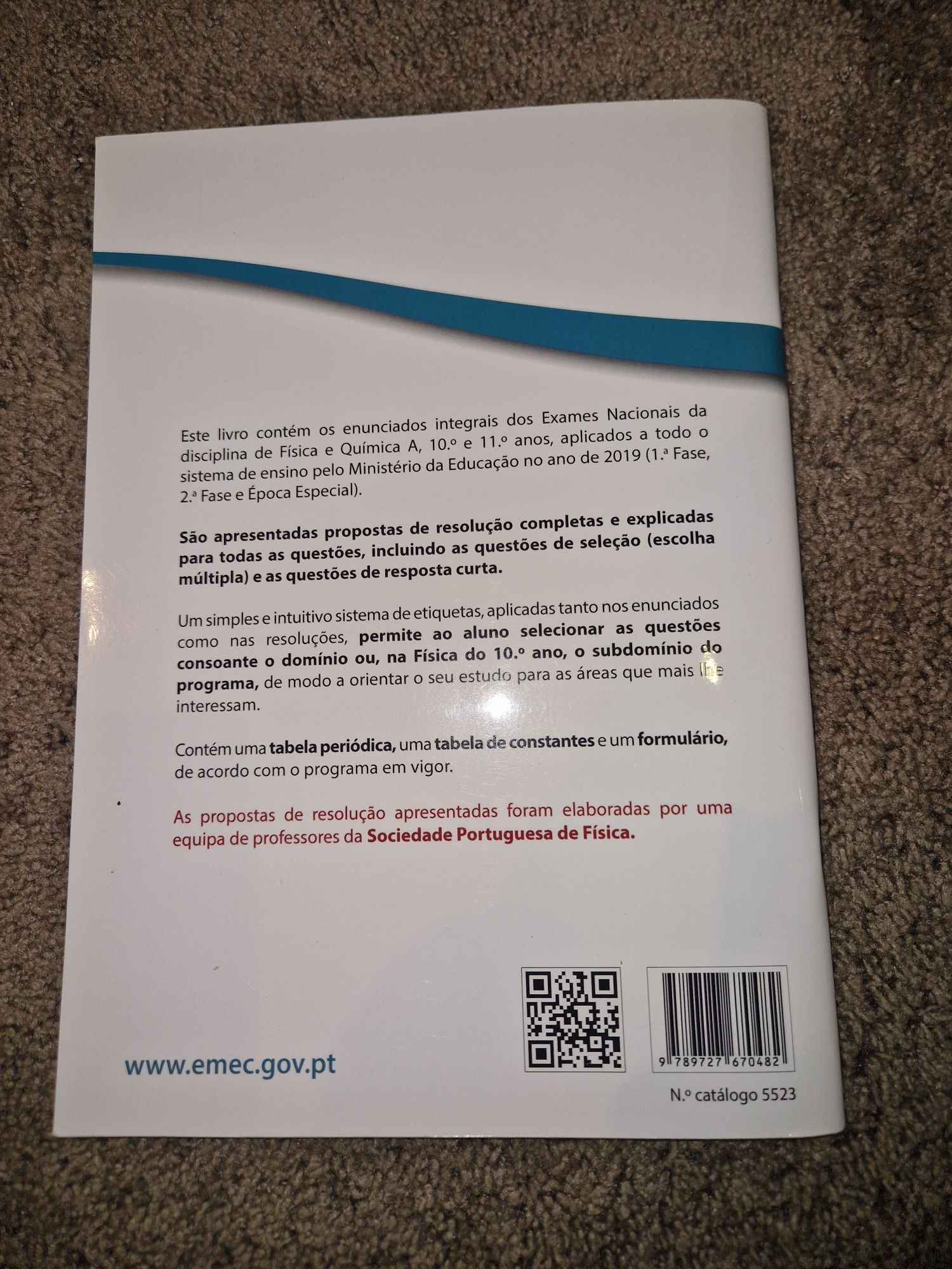 Preparação para Exames Nacionais Física e Química A 10/11