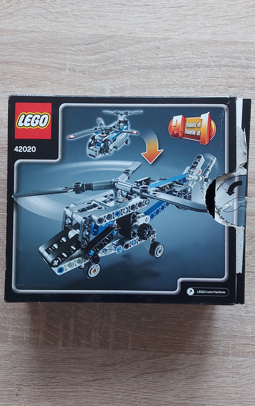 Lego Technic 42020 - Helikopter NOWY