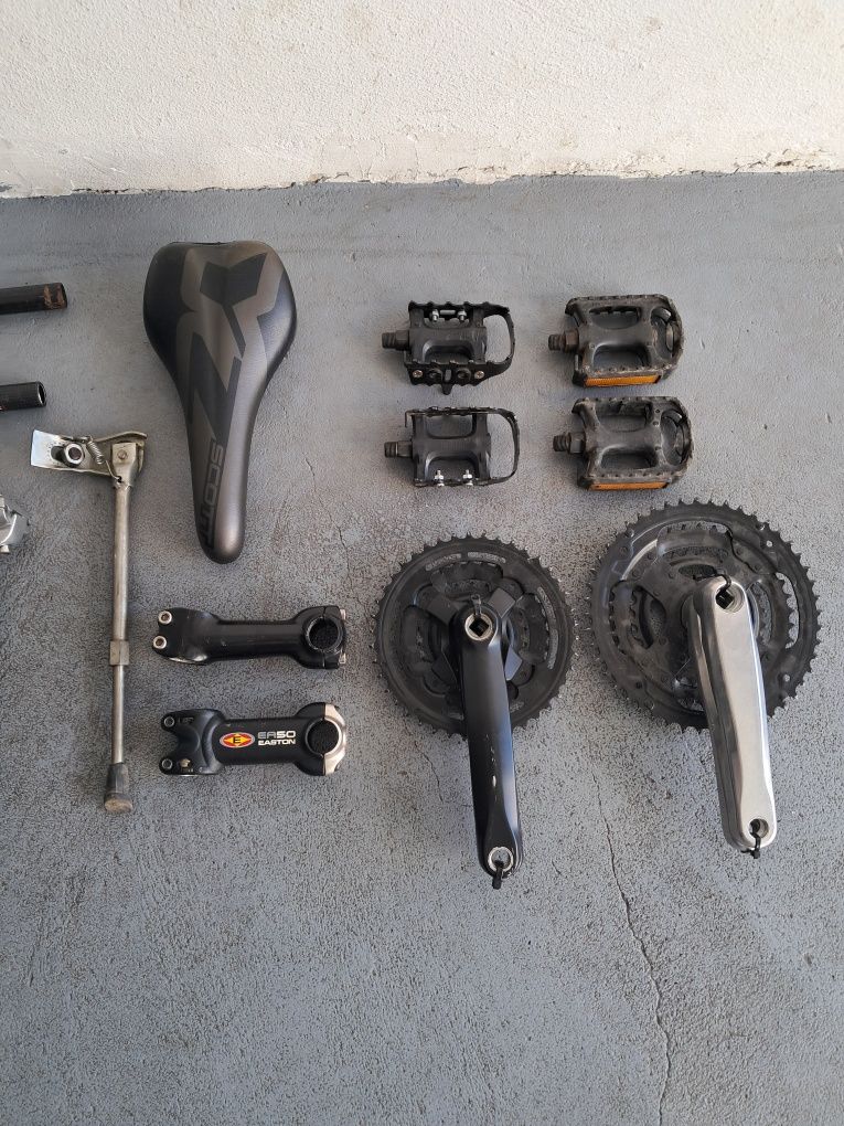 Material de BTT diverso