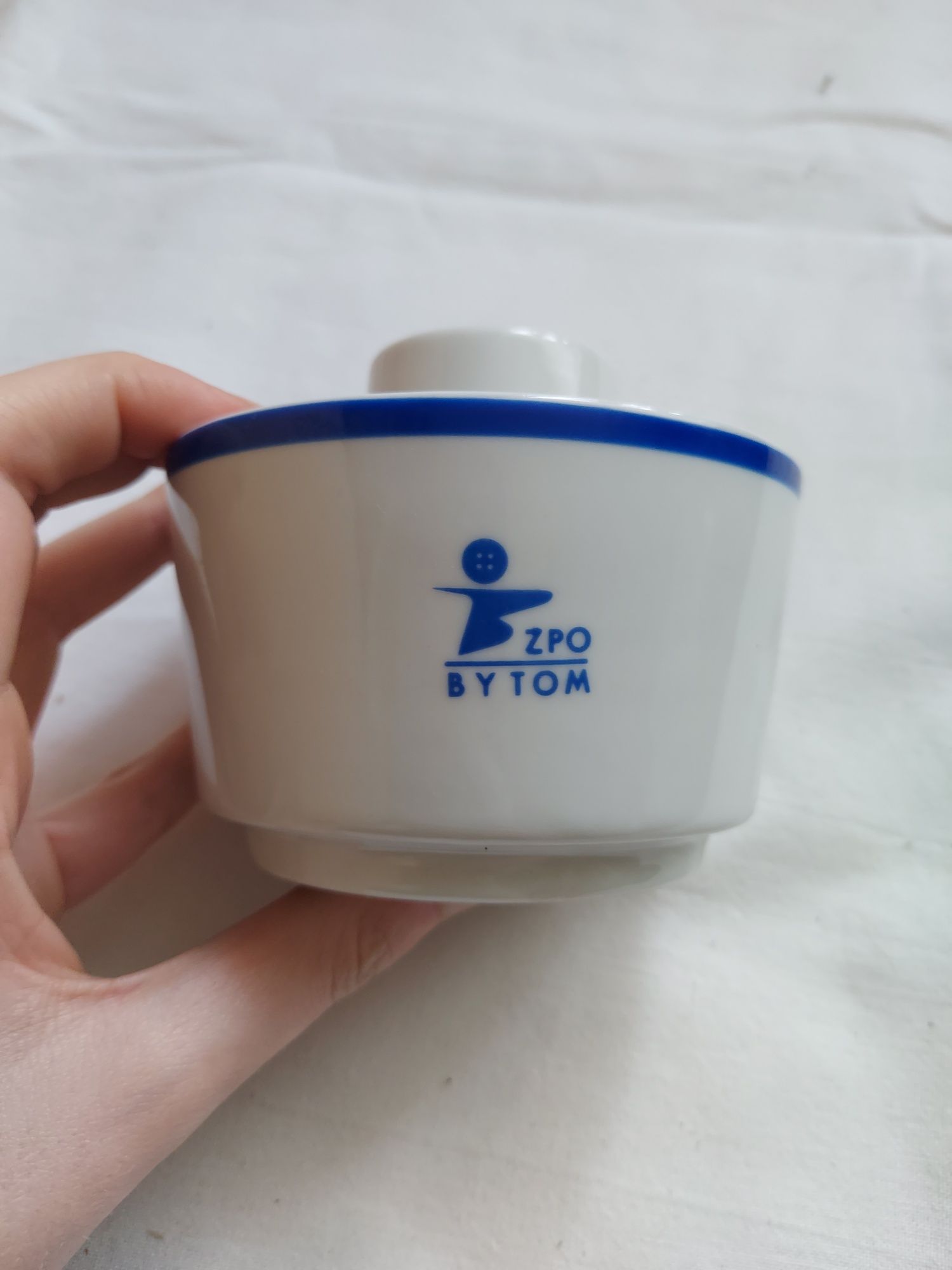 Zpo bytom cukiernica porcelanowa prl lubiana