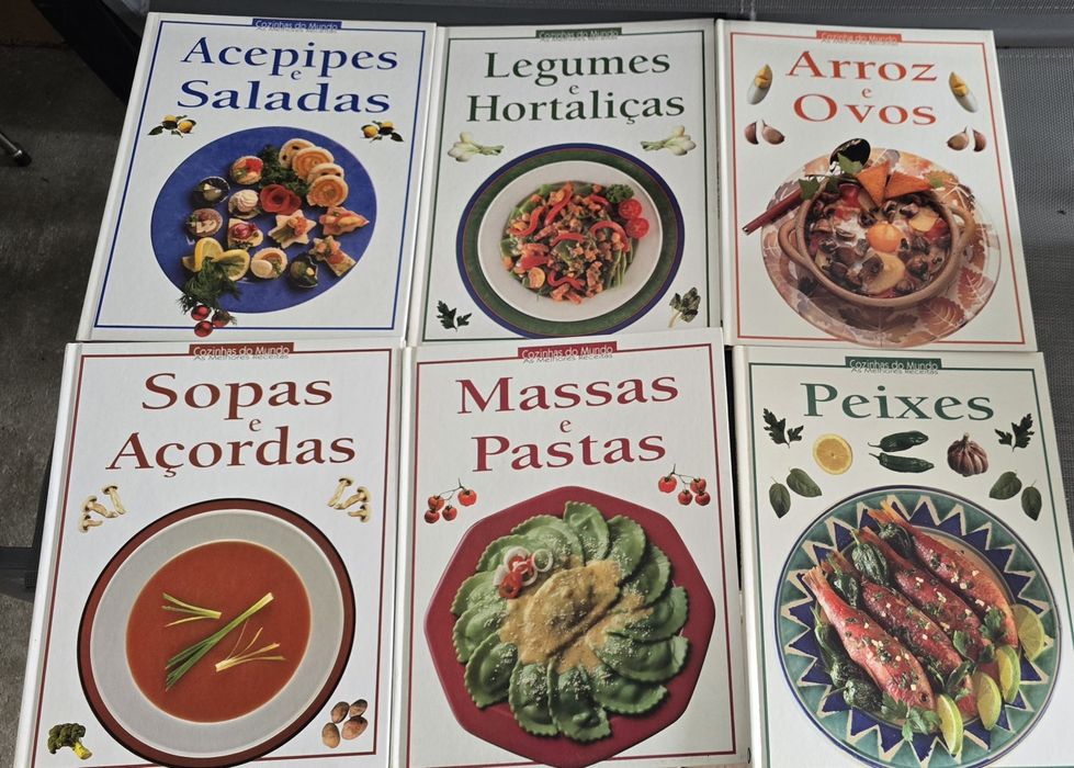 Coleção livros receitas