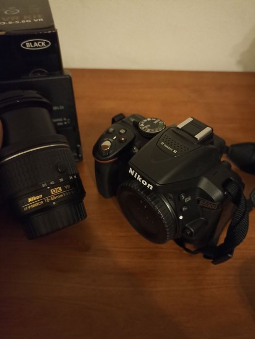 Kit Nikon D5300: AF-P DX NIKKOR 18-55mm f/3.5-5.6G VR