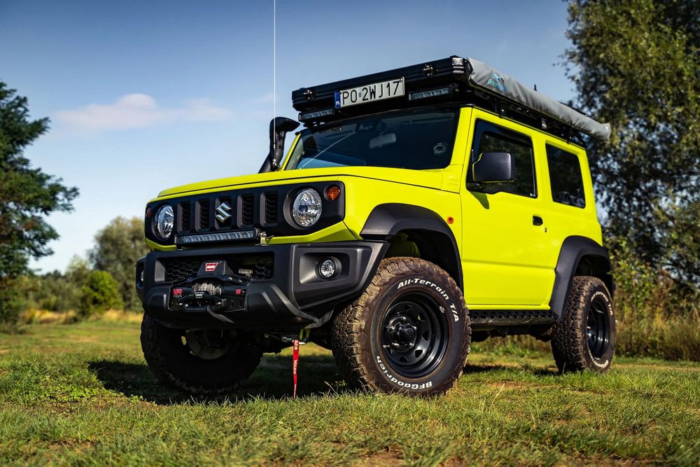 Suzuki Jimny Salon Polska,Serwis ASO,Bezwypadkowy,Doinwestowany,Stan jak nowy,VAT