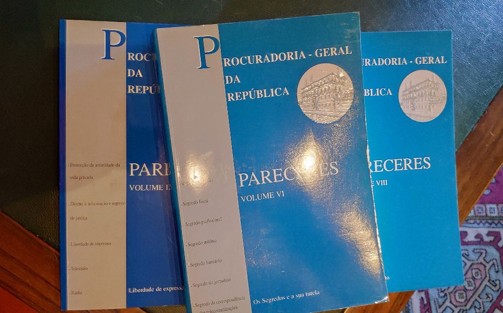 OPORTUNIDADE - Pareceres da Procuradoria Geral da República 6volumes