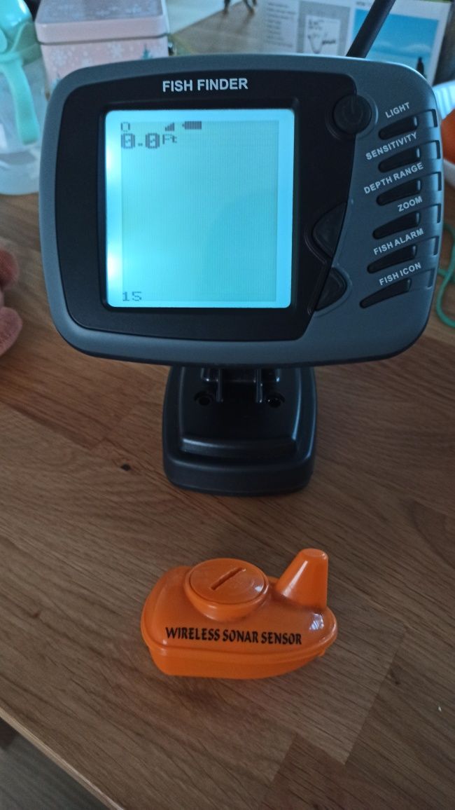 Bezprzewodowa Echosonda Sonar Fish Finder FD19