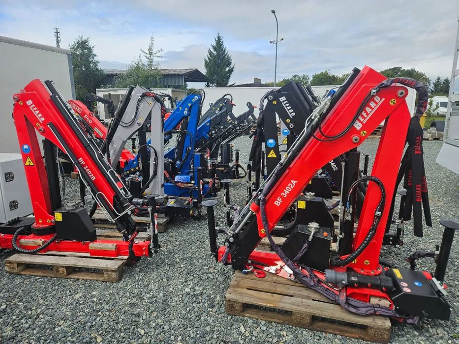 Iveco HDS, żuraw, BF3402A/B 2,4t, Fassi M30, M40, F40, F50 itp.:  bez rejestratora obciążenia! Do okien i płyt. kaucyjna. Selektywna