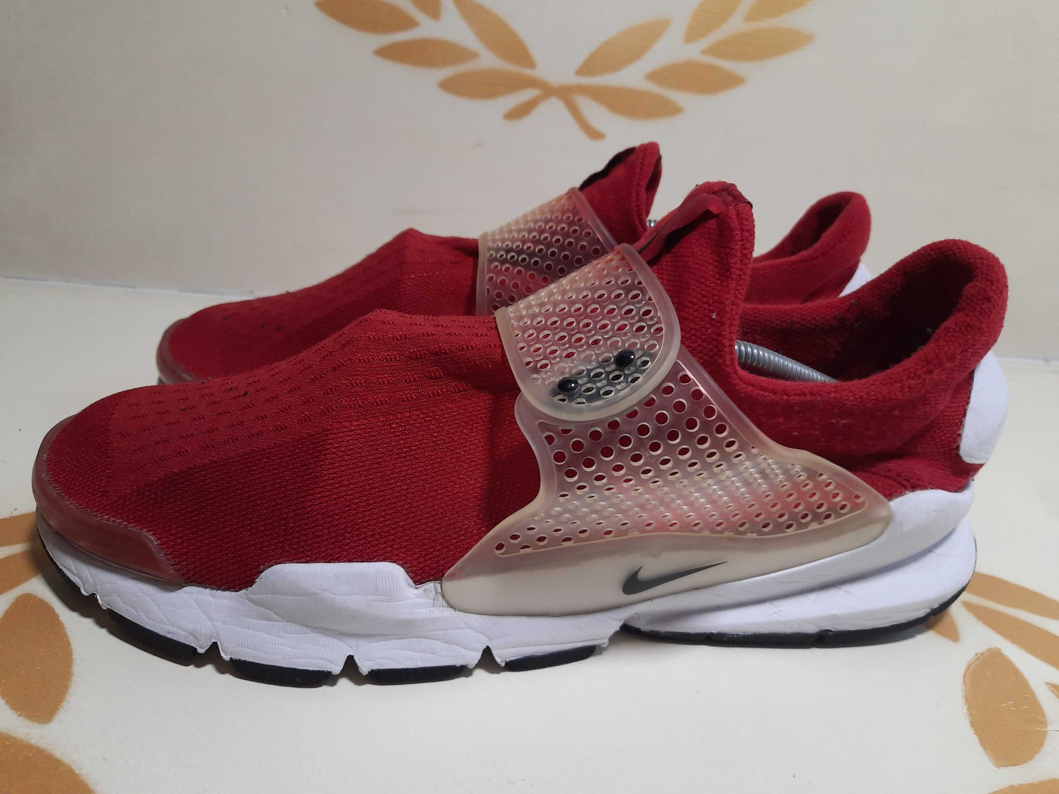 Nike Sock Dart SP Red Mesh Running Athletic кроссовки размер 47.5